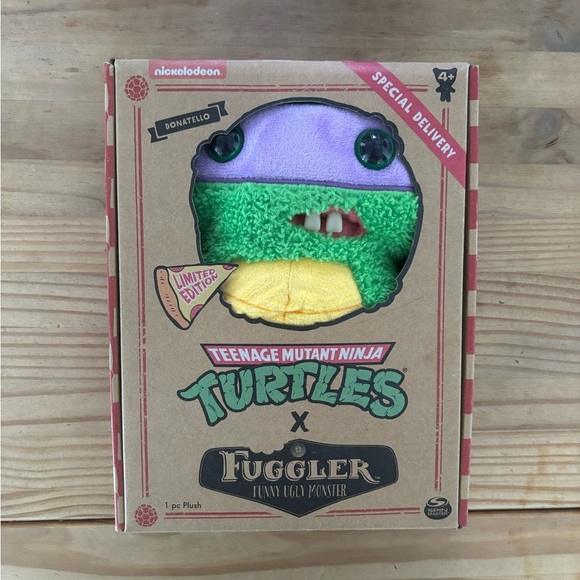 Nickelodeon Donatello Teenage Mutant Ninja Turtles Fuggler Plush - Picture 1 of 8